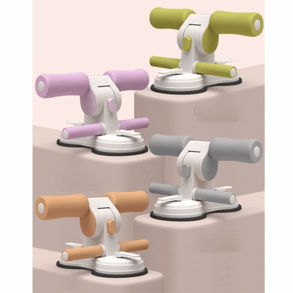 Suction Cup Sit-Up Exercise Equipment 3 Levels Adjustable Non-slip Suction Cup Sit-Up Aid Easy To Install Comfortable Handle