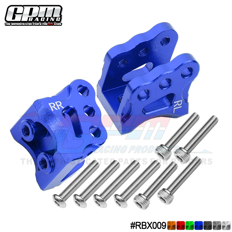 

GPM Alloy Rear Axle Mount Set For Suspension Links For AXIAL 1/10 RBX10 Ryft