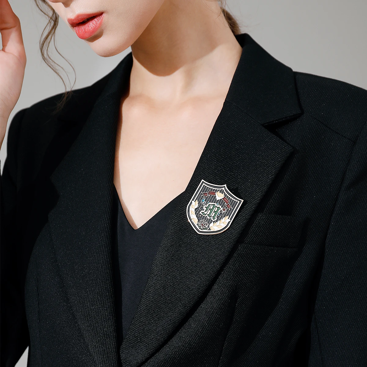 Ele Slim Fit Suit Jaet for Women Early Spring New Sle Waist Cinching Casual High End Feel Commute Sle Long Sve