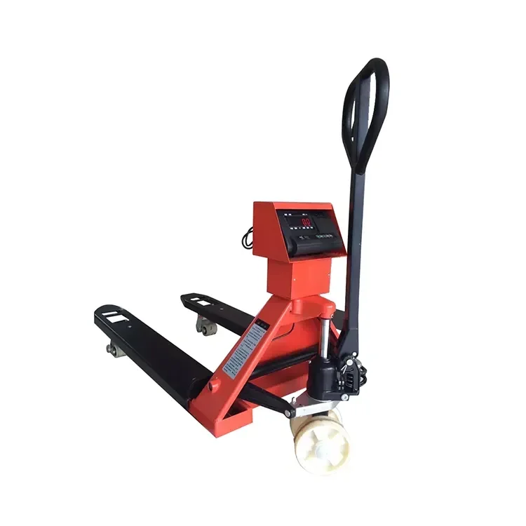 

Veidt Weighing Long Fork 1500mm 2000mm Scale Pallet Truck Manual Trolley Lifting 5 Ton Hydraulic Pump Hand Pallet Jack
