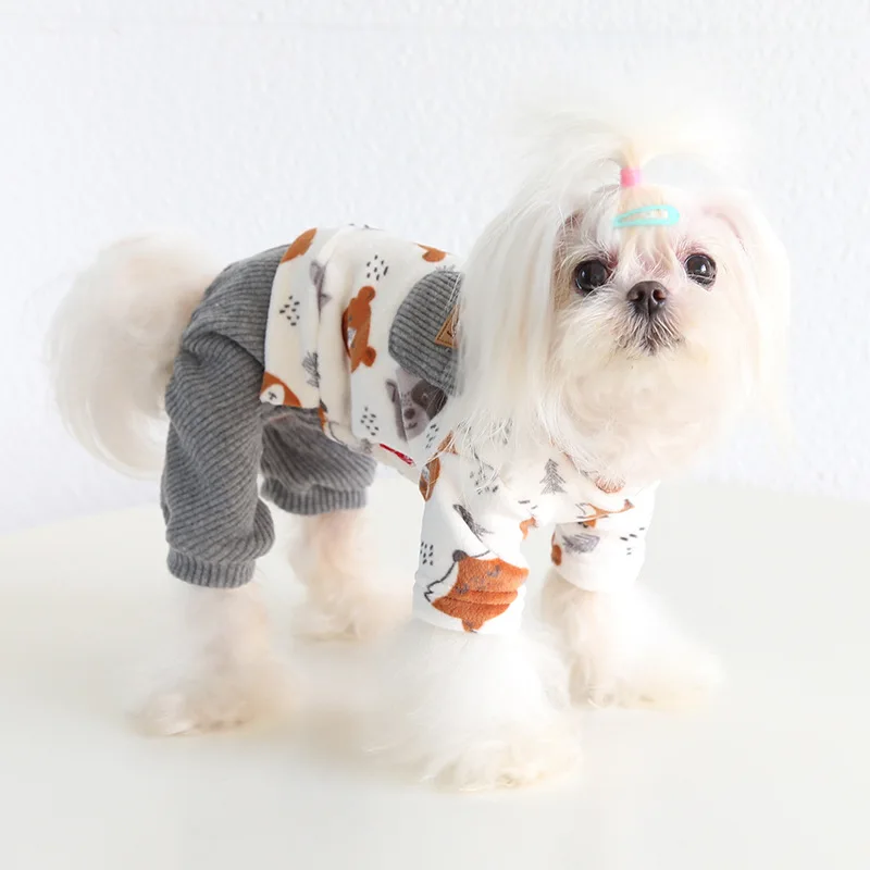 

Forest Small Animal Four-legged Clothing 22 Years Autumn And Winter Cat Clothing Pet Clothing Dog Clothing Customizable