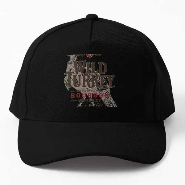 

Wild Turkey Baseball Cap Hat Sun Boys Czapka Black Summer Spring Fish Casual Outdoor Casquette Printed Sport Bonnet Snapback