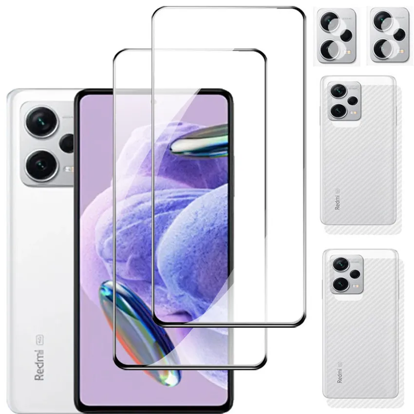 mica Redmi Note 12 4g protectores de pantalla Redmi Note 12 Pro Plus tempered glass Redmi Note 12 Pro 5g accesorios celular Redmi Note 11 pro protector camara for xiaomi 13 screen protector Redmi Note 11 Pro Plus glass