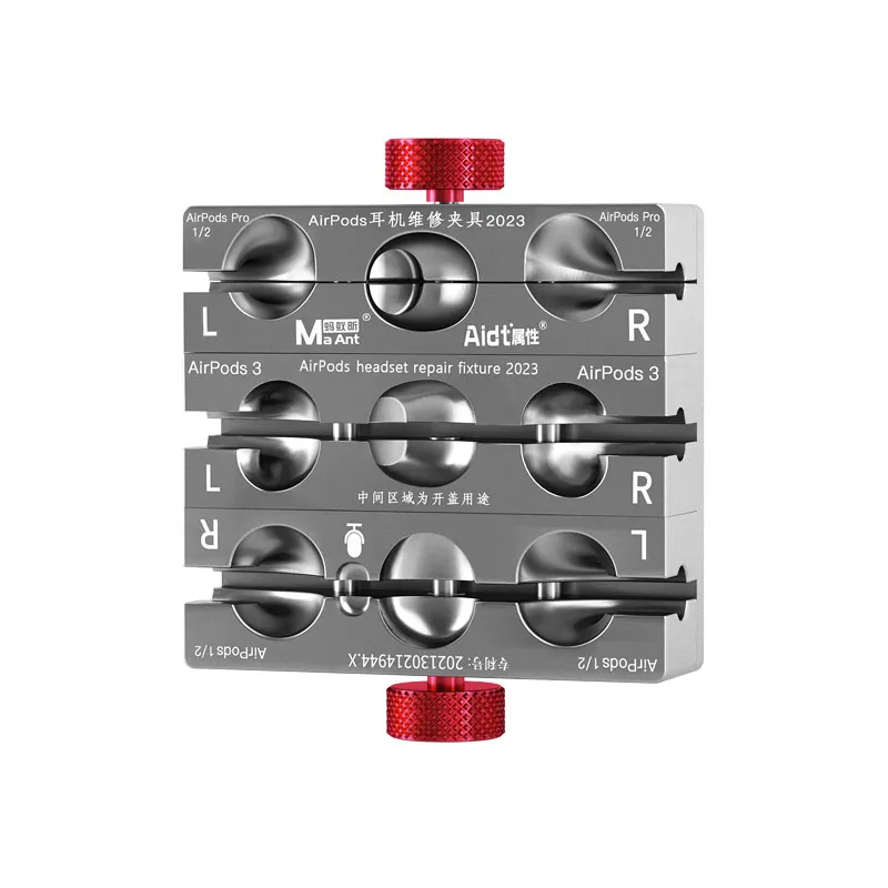 MaAnt سماعة إصلاح غطاء فتح تركيبات ل Airpods1/ 2/ PRO سلس التفكيك والتجميع استبدال البطارية تركيبات