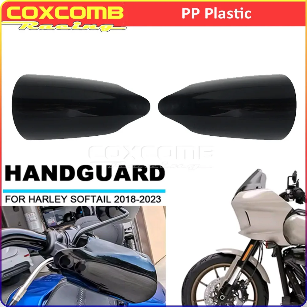 Motorcycle Hand Shield Guard Handle Handguard Protector  For Harley Softail Street Bob FXBB FXBBS Standard FXST Low Rider ST 117