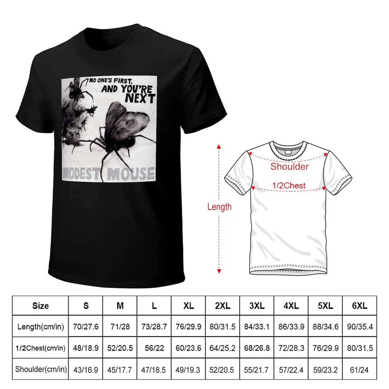 Modest Mouse - No One's First And No You're Next T-Shirt man graphic t shirt T-Shirt