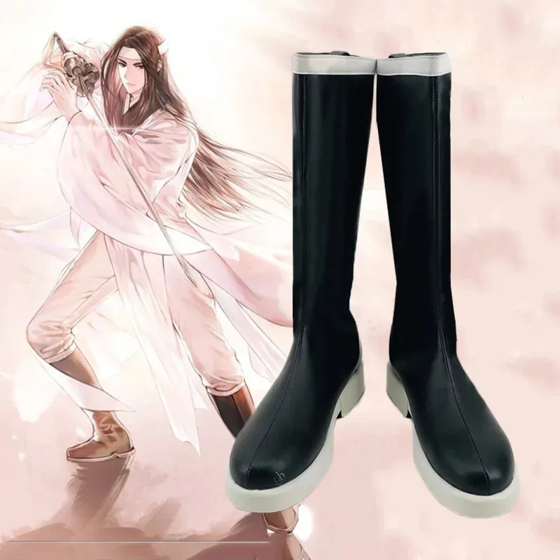 

387 Volcano Return White Green Cosplay Shoes Cosplay Shoes Comic Show Secondary Performance