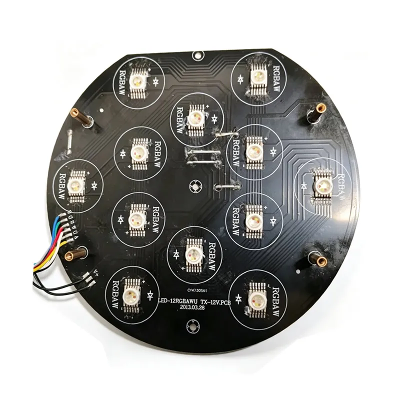 180M 24V 12x12w Led Par Lighting Led Panel Module Board RGBAW RGBWAUV Waterproof Outdoor