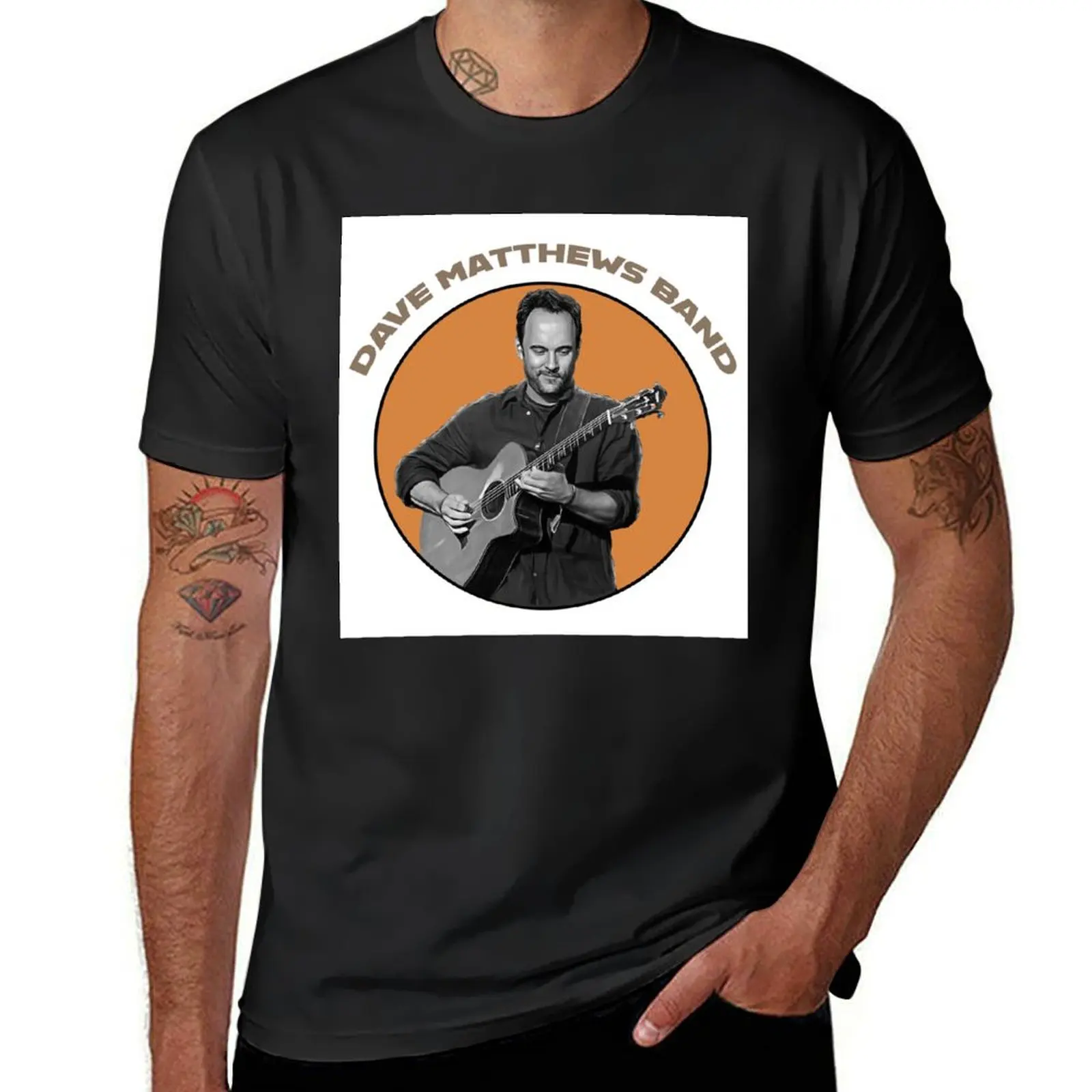 

Dave Matthews Band DMB Artwork T-Shirt graphics heavyweights tops sweat mens t shirts