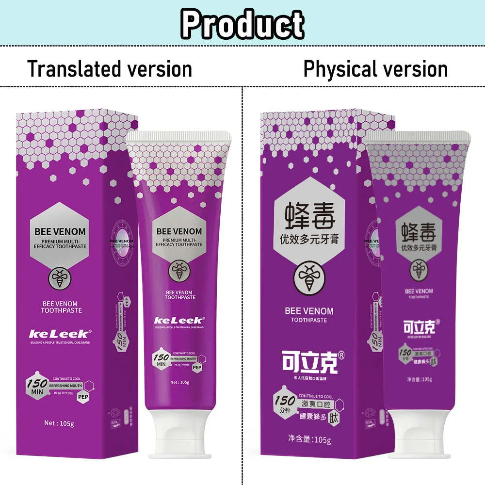 KeLeek Daily Oral Hygiene Toothpaste Mint Deep Clean Teeth Whitening Fresh Breath Gum Care Gentle Non Irritating Safe Clean