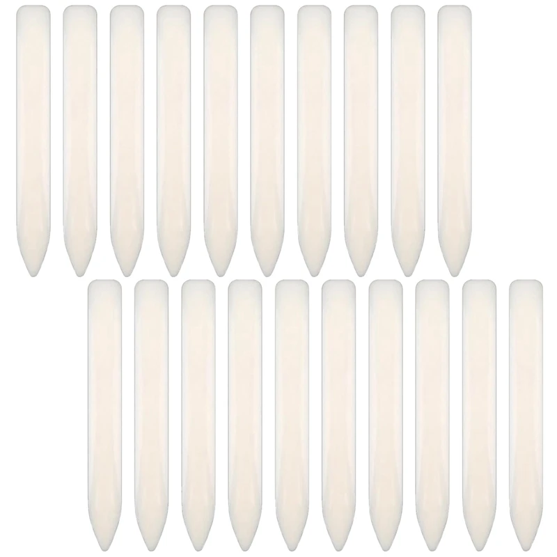 20 Pack Bone Folder Tool, Plastic Bone Folder Crafts Scoring Folding Creasing Paper Crafting Scrapbooking Tool