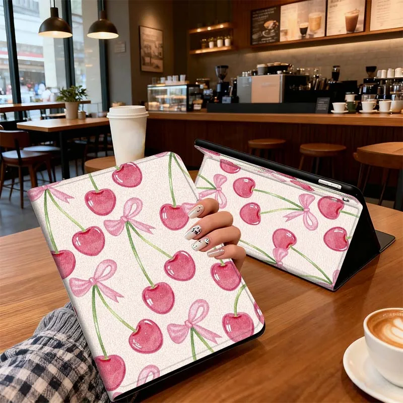 

Art Colorful Bowknot Pattern For iPad Pro 7 8 9 Gen 2 11 13 5th 6th 10th 11th M5 M4 12.9 10.9 10.2 Inch 2024 2025 Tablet Case