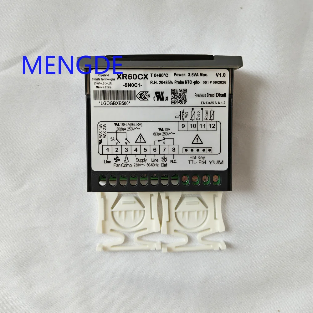Dixell/Copeland XR60CX-5N0C1 XR60CX Temperature Controller Dual Probe with Two Sensors New Original