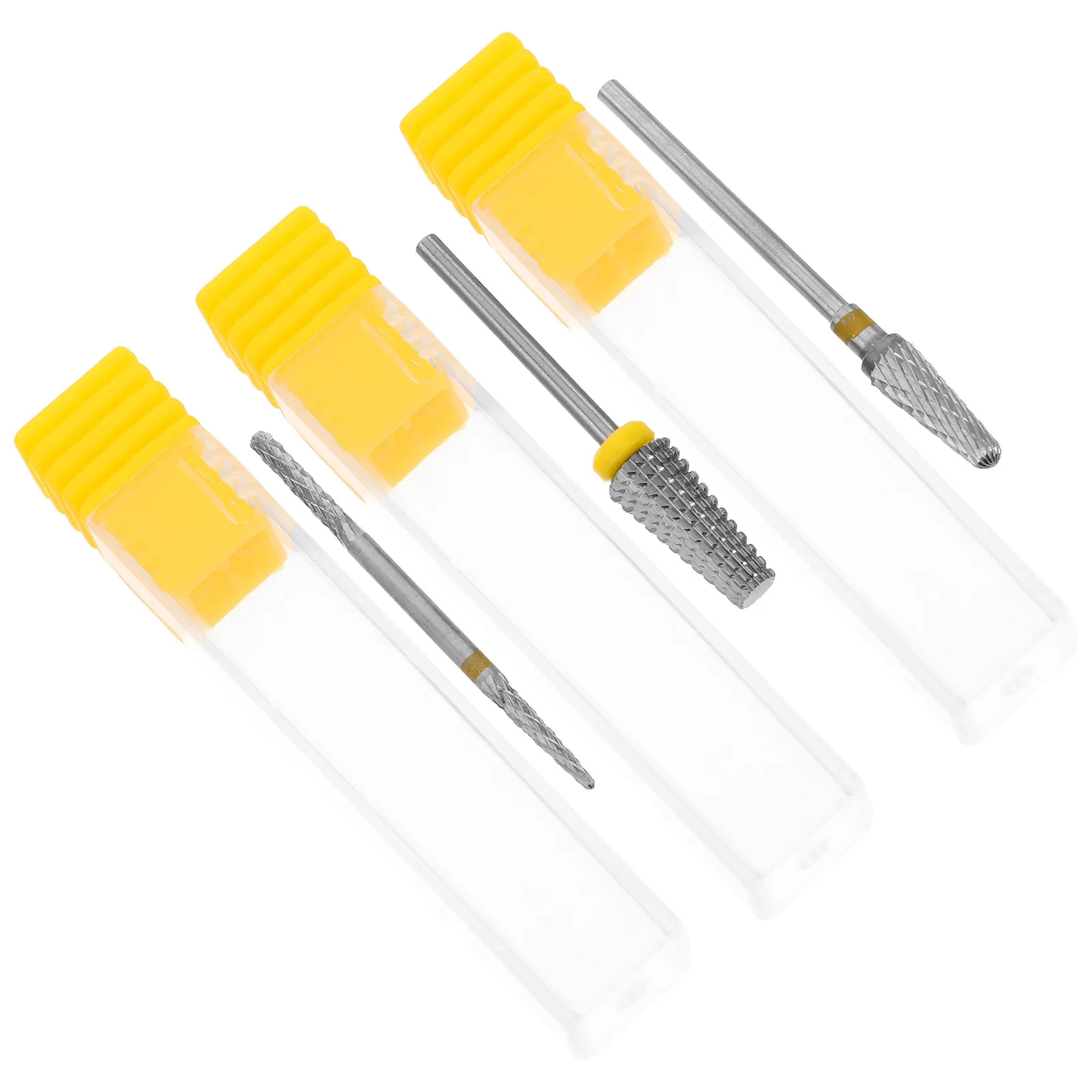 

Набор из 3 маникюрных инструментов: насадки для фрезера для акрила, удаления кутикулы, шлифовки омертвевшей кожи, полировки и придания формы, для DIY нейл-арта