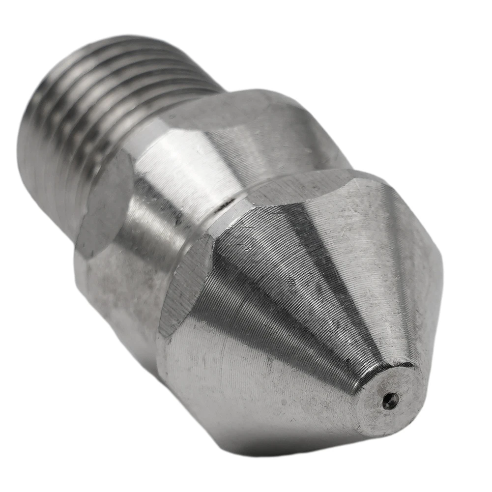 Cleaning Nozzle Stainless Steel Male Spare Parts 1/4 Inch 250 Bar 4/5/7 Jets Accessories Drain Sewer High Pressure