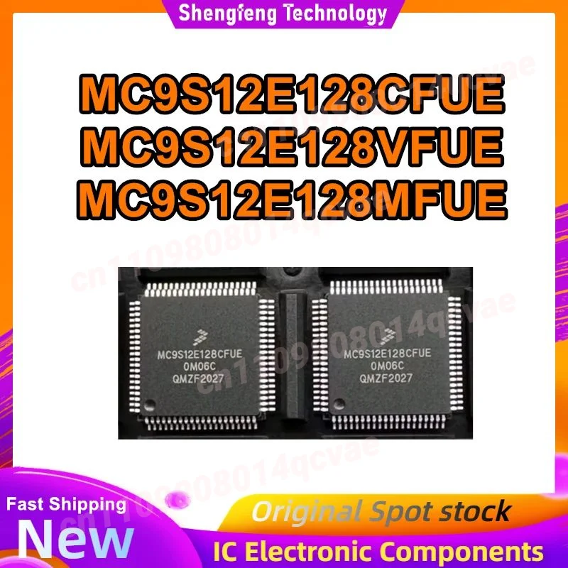 

MC9S12E128CFUE MC9S12E128VFUE MC9S12E128MFUE MQFP80 IC-чип 100% новый оригинальный в наличии