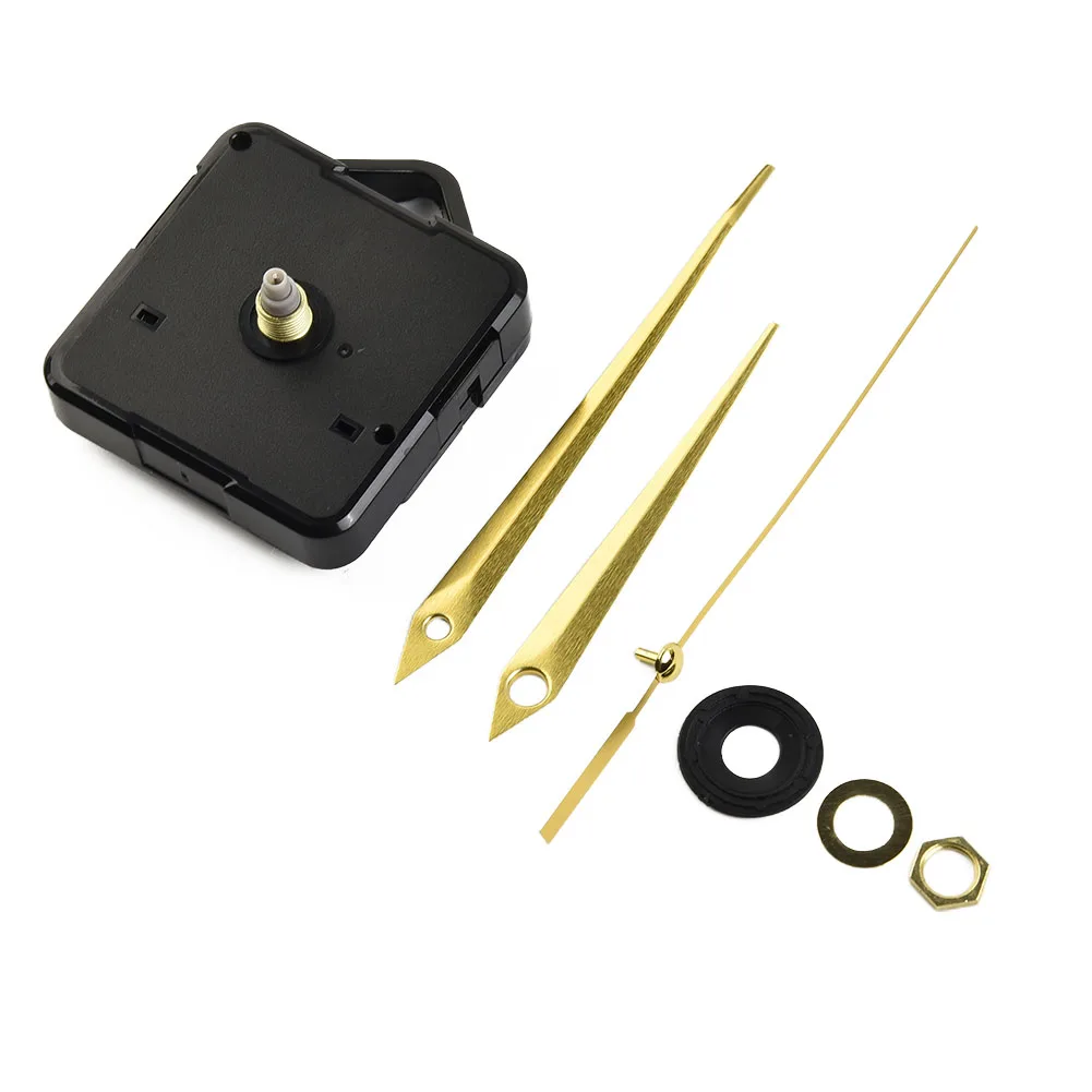 Quartz Wall Clock Movement Mechanism Kit for Silent Operation DIY Repair Replacement and Craft Clock Building Applications