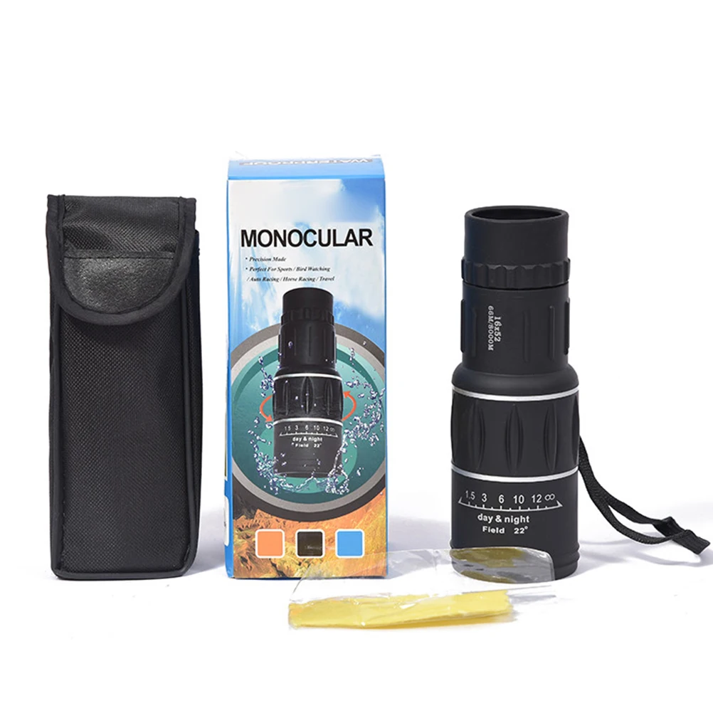 

Spotting Telescope Single-tube Multifunction Monoculars High Magnification Black