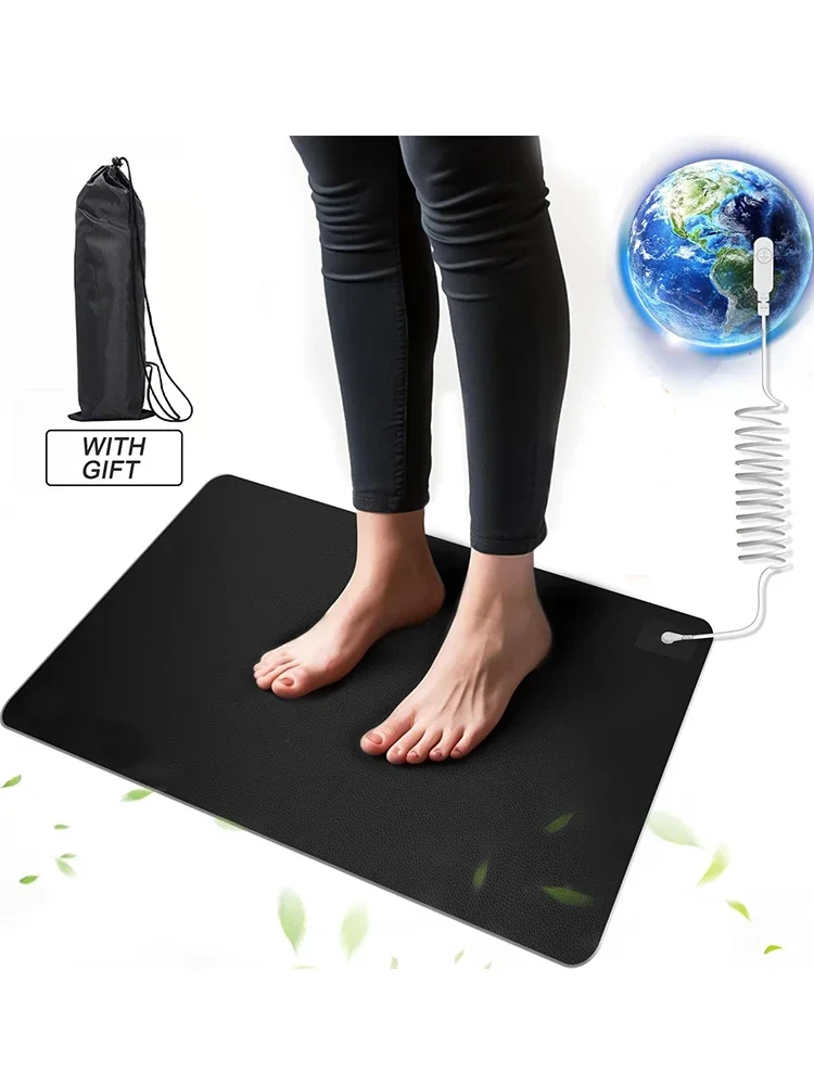 

Earth Moon Grounding Pad Conductive Carbon Tape Storage Bag Yoga Energy Pad Reduce Inflammation and Eliminate Static Electricity