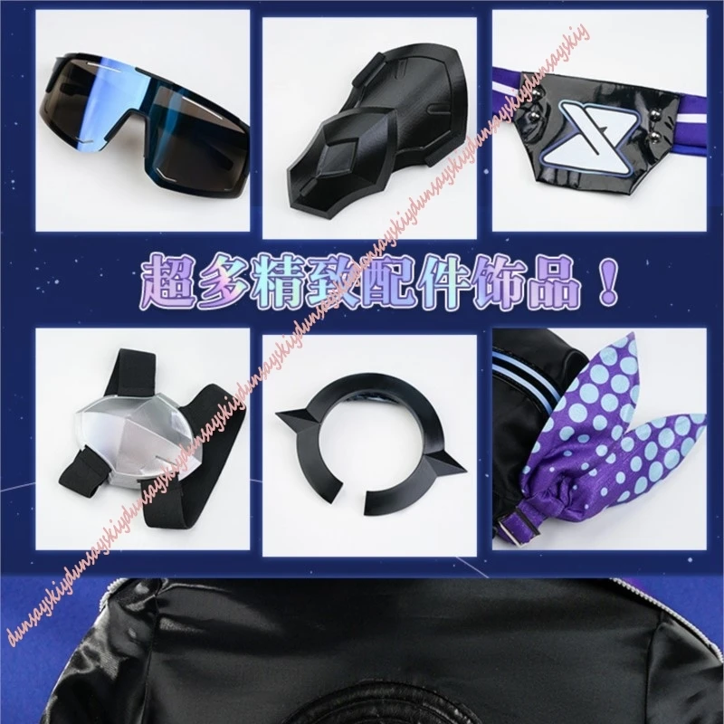 Game Cosplay Series: Honkai: Star Rail -Silver Wolf LV.999/SP Silver Wolf Cosplay Costume full set Party Women Girls Role Play view 5