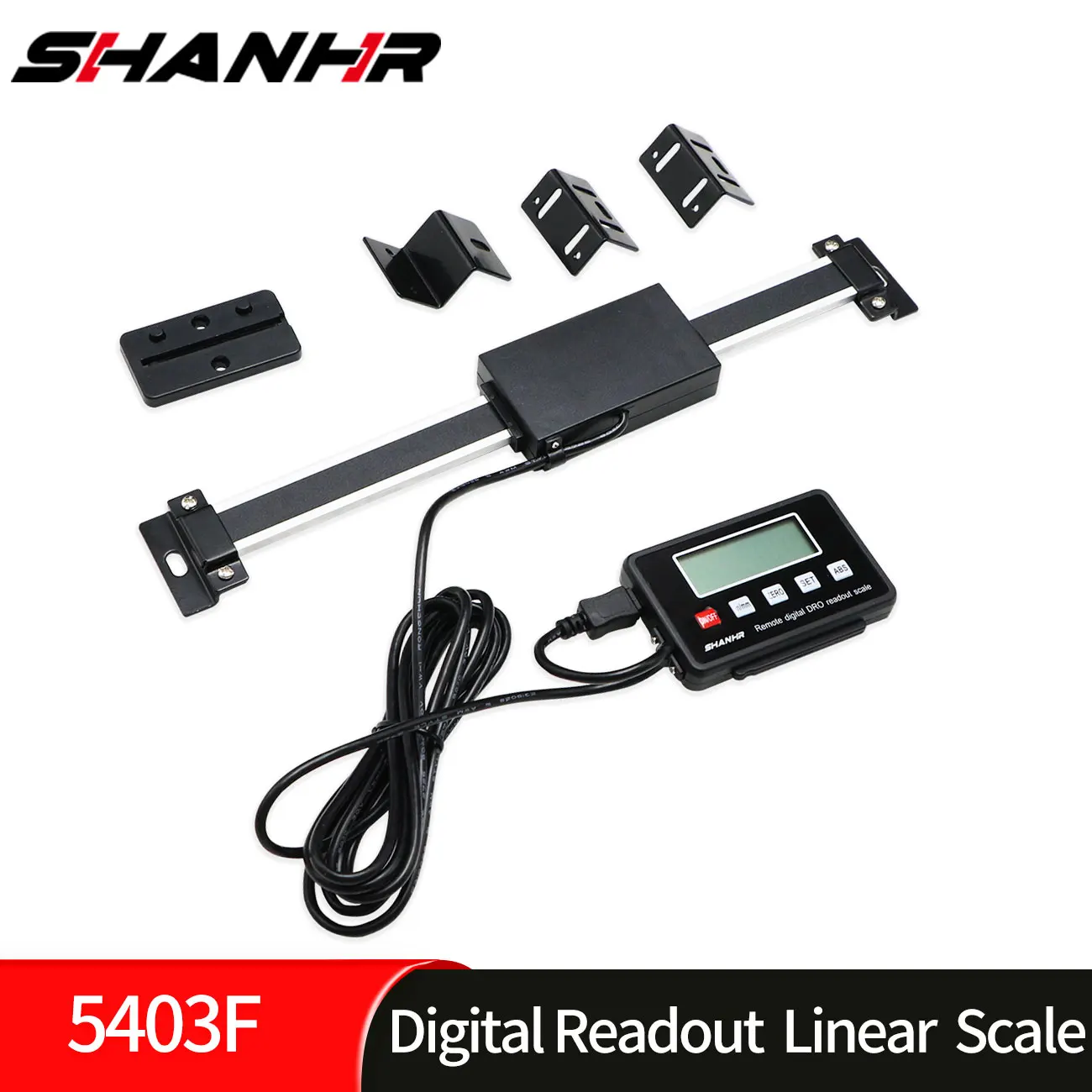 

SHANHR Digital LCD Linear 0-150mm/0-6inch Accurate Digital Readout Lathe Scale for Milling Machines Aluminum Alloy