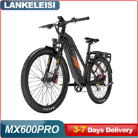 LANKELEISI MX600PRO Electric Bike 500W 48V 20AH Battery City Commuting Ebike Mountain Electric Bicycle for Adult EU Stock EBike