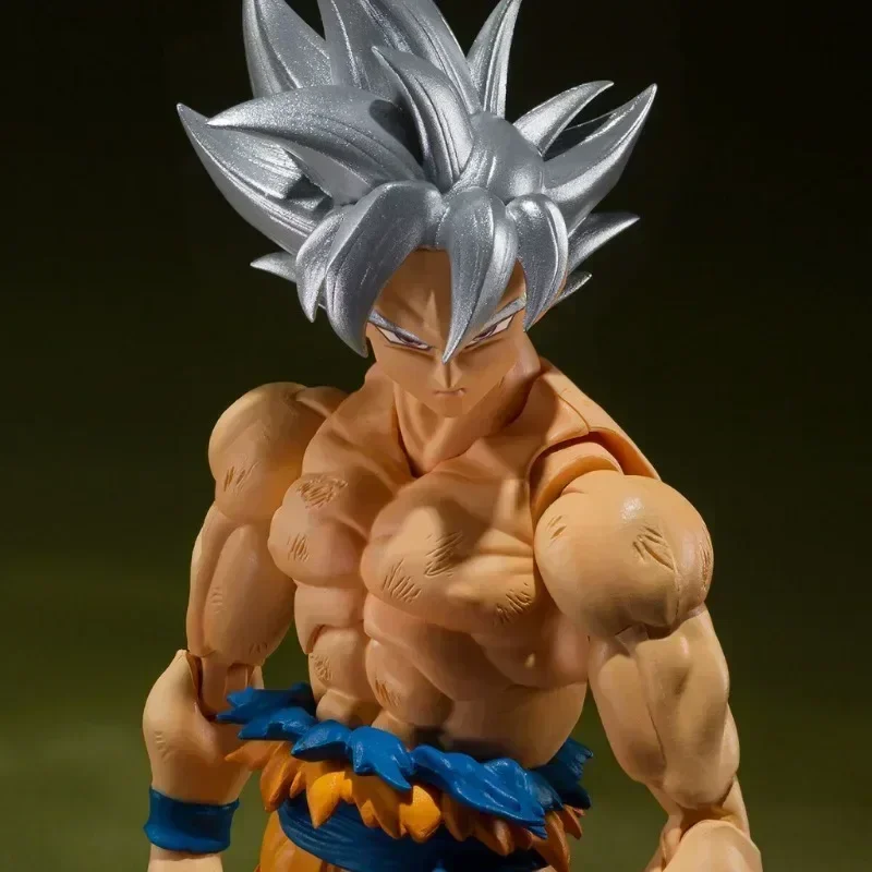 Bandai-figura Original De Dragon Ball Z, S.H.Figuarts, Son Goku Ultra Instinct, Edición Toyota, Super Saiyan Ultra Instinct Vj30