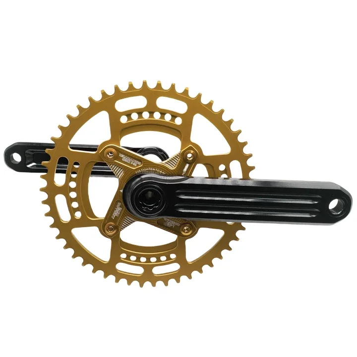 Bicycle Crankset Mountain Bike  MTB  Hollow Bike Cranckset With Bottom Bracket Bicycle Chainring 104BCD cranksets for road bike