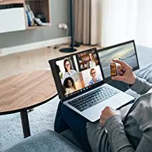 H1 Plus Monitor-Bildschirm-Extender, Dual-Laptop-Monitor-Bildschirm für Laptops, tragbarer erweiterter Laptop-Bildschirm