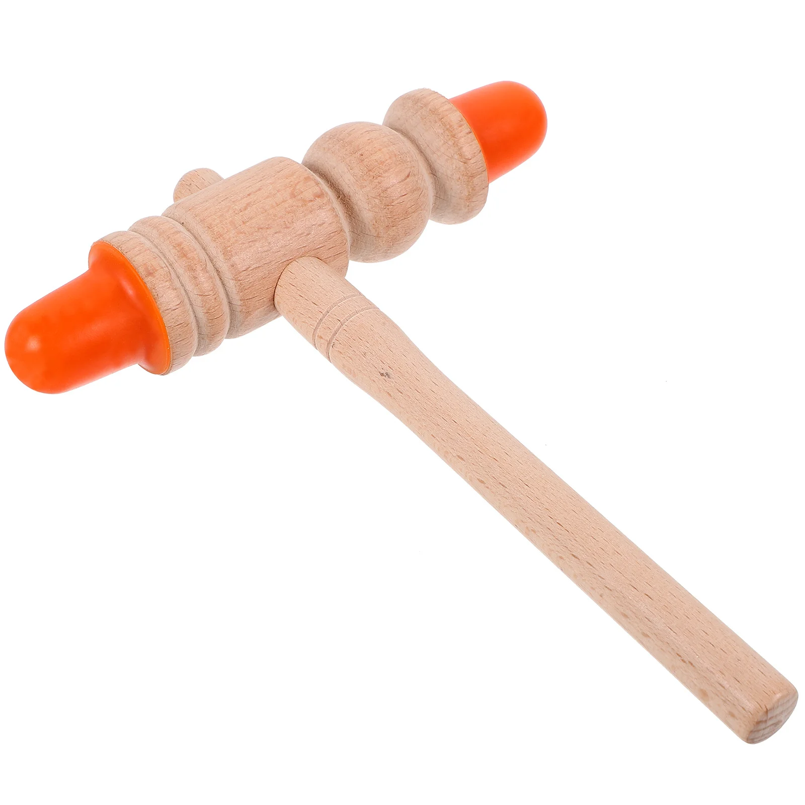 

Акупрессурная деревянная палочка, ручной массажный инструмент, красивый внешний вид, прочный, практичный для самостоятельного использования или подарок, дизайн с двойной головкой