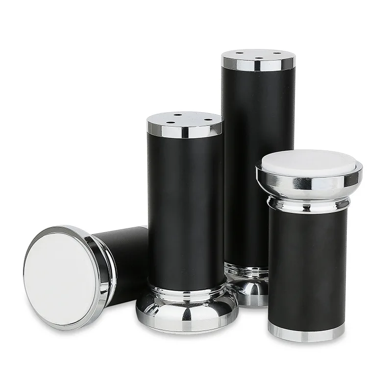 4pcs Adjustable Stainless Steel Furniture Legs 6‑30cm For Cabinet Sofa Table Chair Hardware