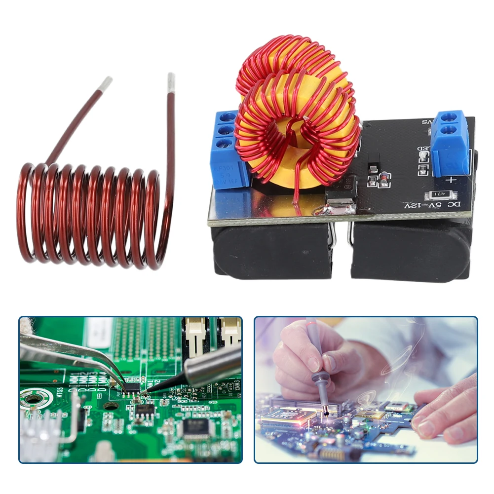 

Mini ZVS Induction Heating Board 5-12V 120W Mini Induction Heating Power Supply Module Induction Heating Machine Module