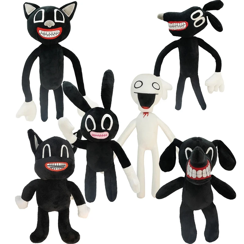 New Anime Scp Siren Head Plush Doll Toys Foundation Scary Sirenhead Cat Soft Cartoon Stuffed Figure Children Horror Gifts