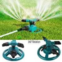 360 Degree Automatic Rotating Water Spray Sprinkler Nozzle Garden Watering Irrigation Supplies Garden Lawn Automatic Sprinkler