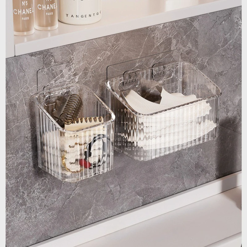 Caja de almacenamiento montada en la pared para toalla facial, inodoro de baño, toalla suave de algodón, estante para inodoro Kleenex