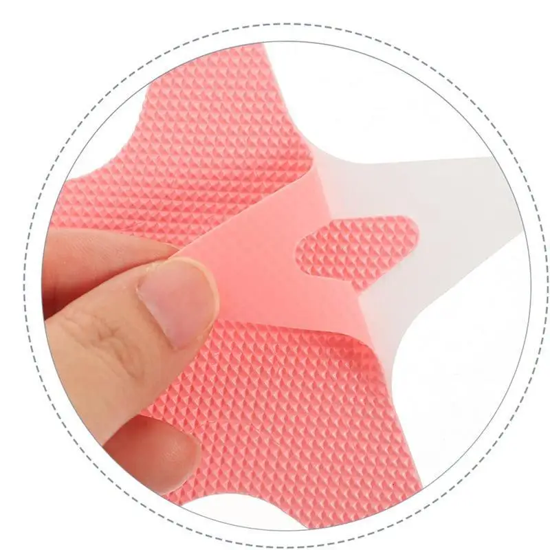 6pcs Waterproof Star Shaped Bathtub Sticker - Non-Slip, Self-Adhesive, Removable - Perfect For Bathroom And Toilet Decor