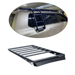 OEM Custom Black Off Road 4x4 Accessories Universal Aluminum Top Roof Rack Basket