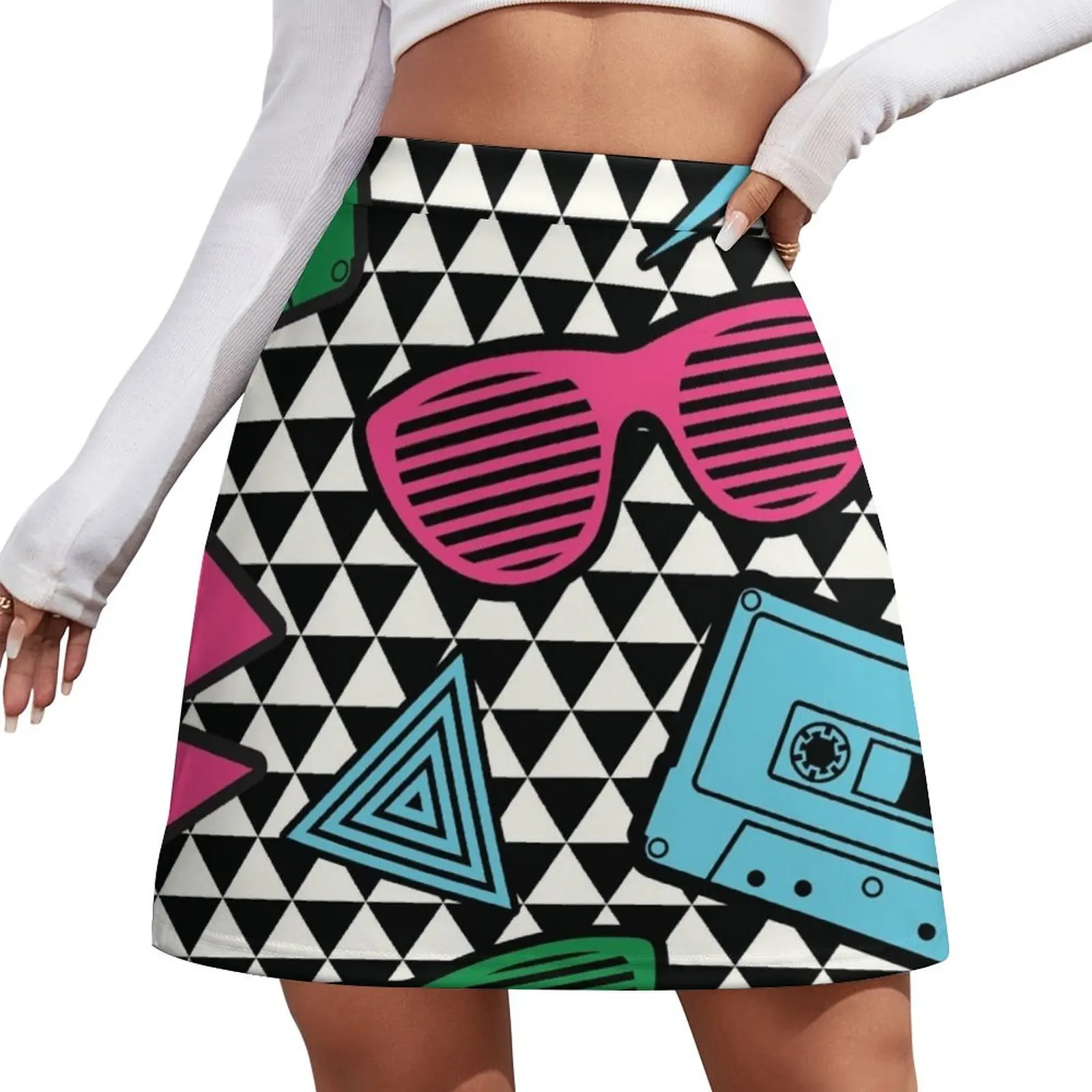 

So 80s Mini Skirt chic and elegant woman skirt women's skirt 2025 trend summer outfits for women 2025 Mini