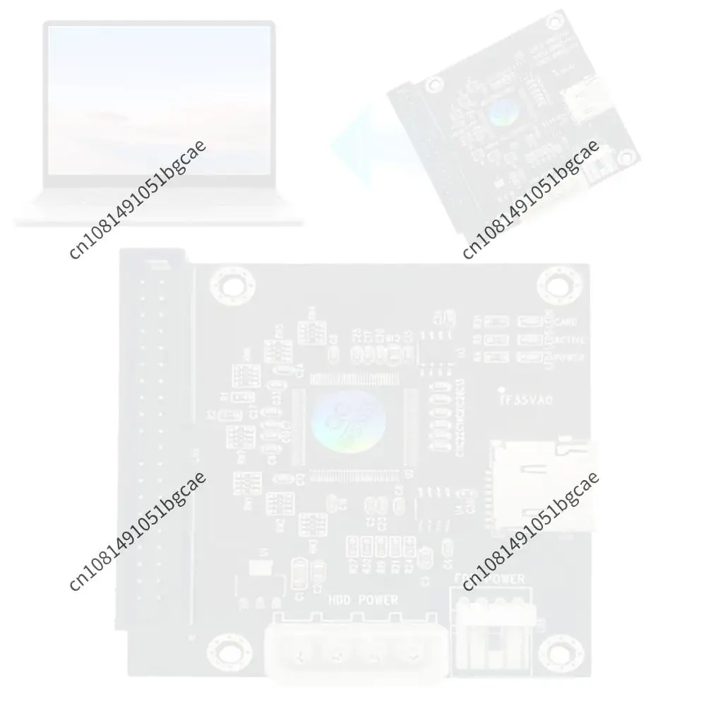 TF Micro SD To 3.5-inch IDE 40PIN Adapter Card SD Memory Card To IDE Hard Disk Drive Adapter Industrial Embedded Mobile SSD