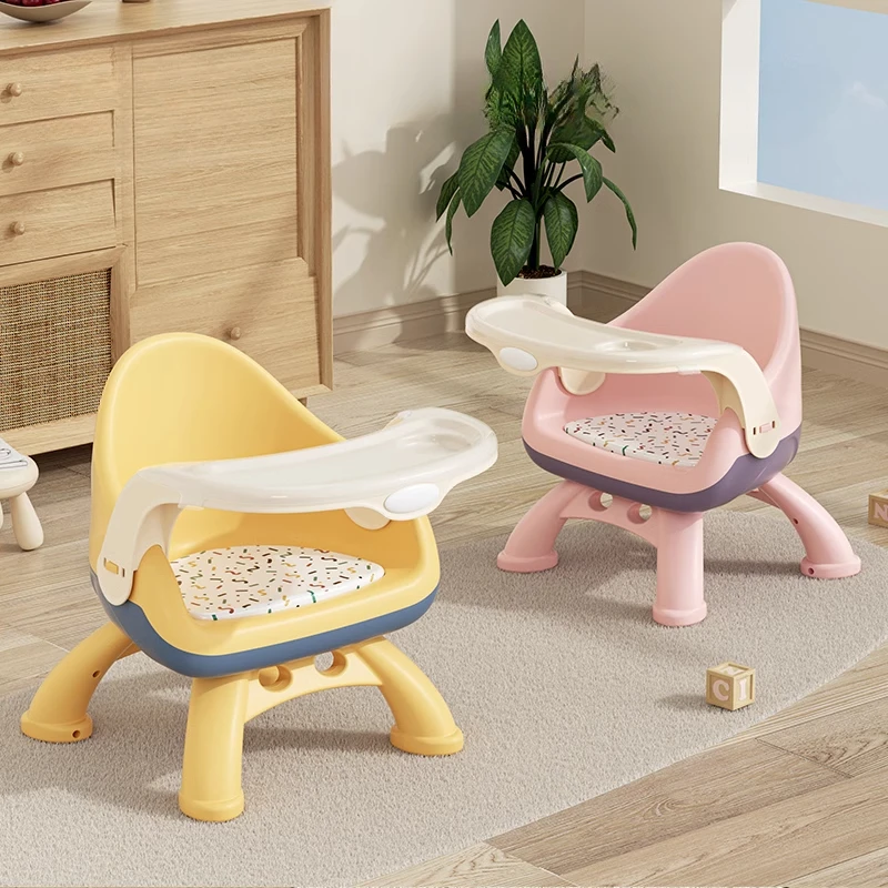 Sedia per bambini in plastica Poltrona ausiliaria per bambini ad alto crescita Poltrona per bambini Schoolboy Chaise Pour Enfant Sgabello Sedie da camera