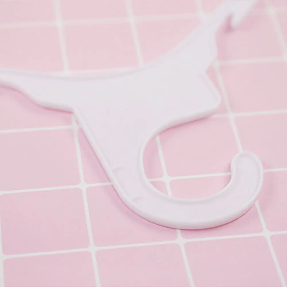 

Non-slip 10 Pcs/Set Solid Storage Plastic Dog Clothes Hanger Dog Accessories Clothing Rack Pet Product