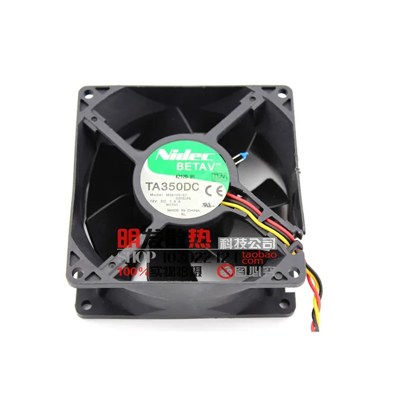 

Original TA350DC M35105-57 12V 1.8A 9CM 9038 2-pin 3-pin server cooling fan