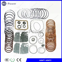 A6MF1 A6MF2 Transmission Clutch Master Repair kit Friction Steel Plates Clutch Plate For kia Hyundai Gearbox Disc Overhaul Kit