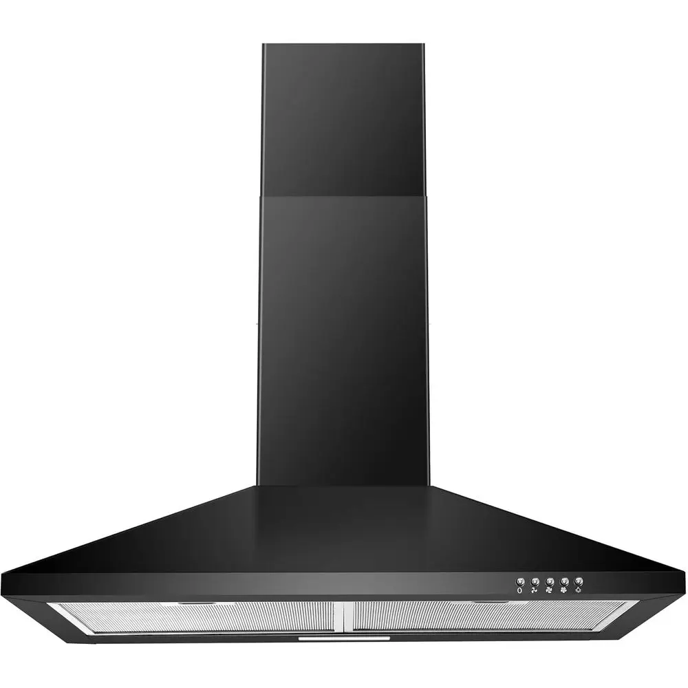 

Range Hood 30 inch, Stainless Steel Kitchen Hood with Ducted/Ductless Convertible, Stove Vent Hood, Aluminum Filters, 3 Speed Ex