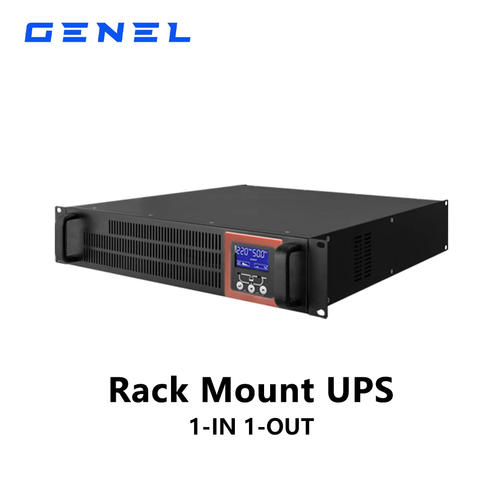 6 KVA Rack Mount UPS Single Phase Input Output Uninterruptible Power Supply WITHOUT Battery Long Term Machine UPS Power Supply