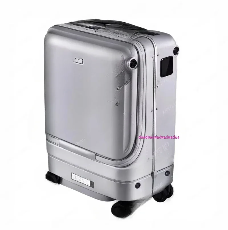 Intelligent rolling luggage, with remote control application, suitcase with wheels, cab, rotator, 20