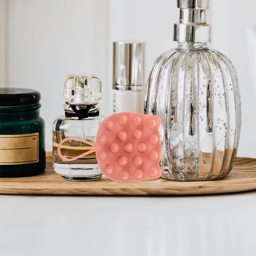 2 szt. Szczotka do masażu skóry głowy z miękkiego silikonu do mycia włosów, głębokiego oczyszczania, usuwania osadów, poprawiająca krążenie krwi i wspomagająca wzrost włosów.