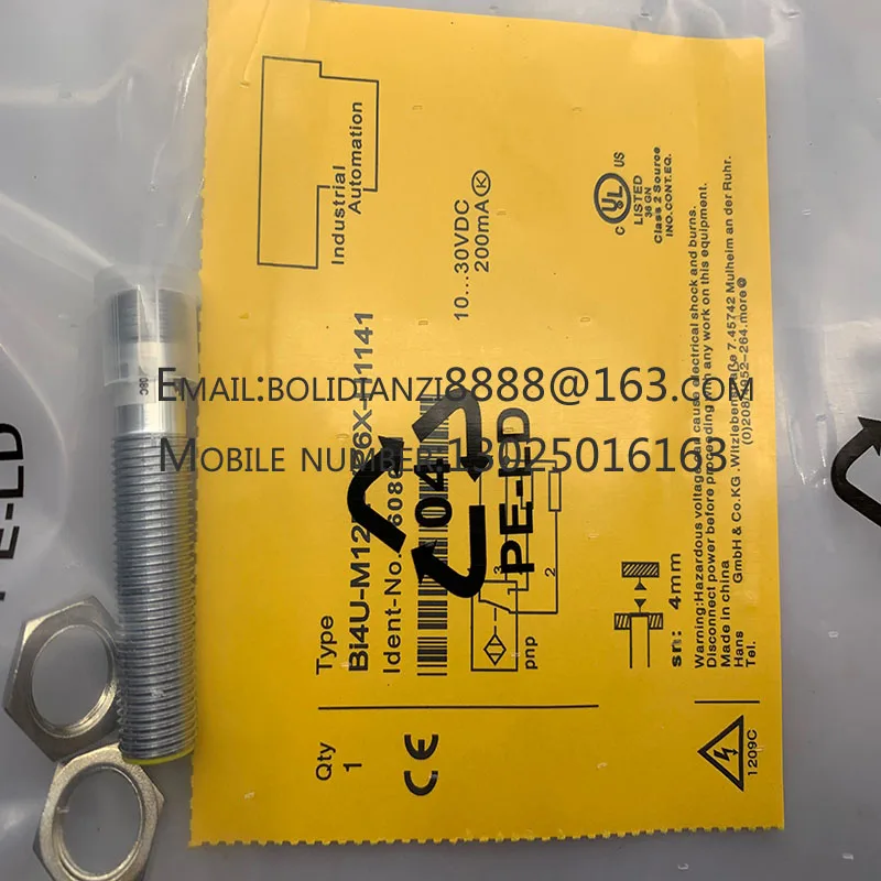 

The brand-new original sensor Bi6U-M12-AP6X-H1141 Bi6U-M12-AN6X-H1141 One year warranty in stock