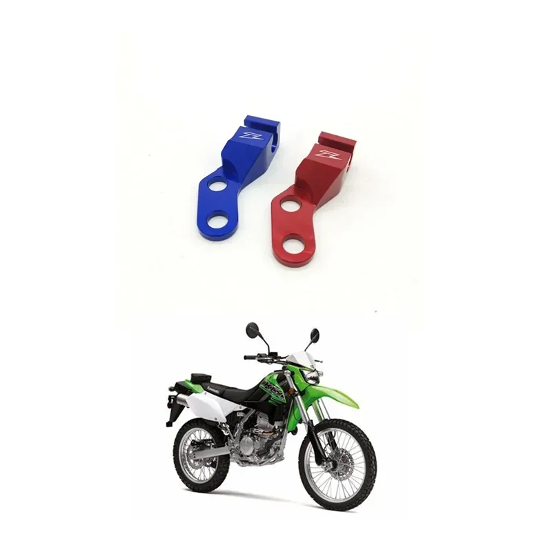Para KAWASAKI KLX250 KLX 250 D-TRACKER 1993-2016 accesorios de motocicleta guía de Cable de embrague de motor fijación BucKLX D TRACKER