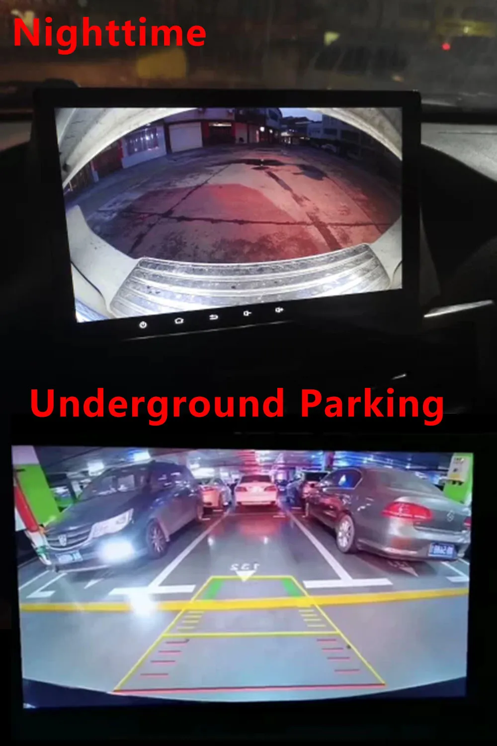 AHD 2K CCD Fisheye Objektiv Auto Hinten Seite vorderansicht Kamera Weitwinkel Rückfahrkamera Nachtsicht Wasserdicht – Detail 5